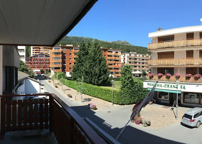 Apartamento In Montana Town Centre Mountain View Crans-Montana